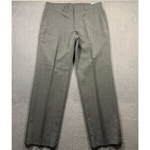 NWT John Henry Modern Fit‎ Dress Pants Slacks Charcoal Gray Size 34x30